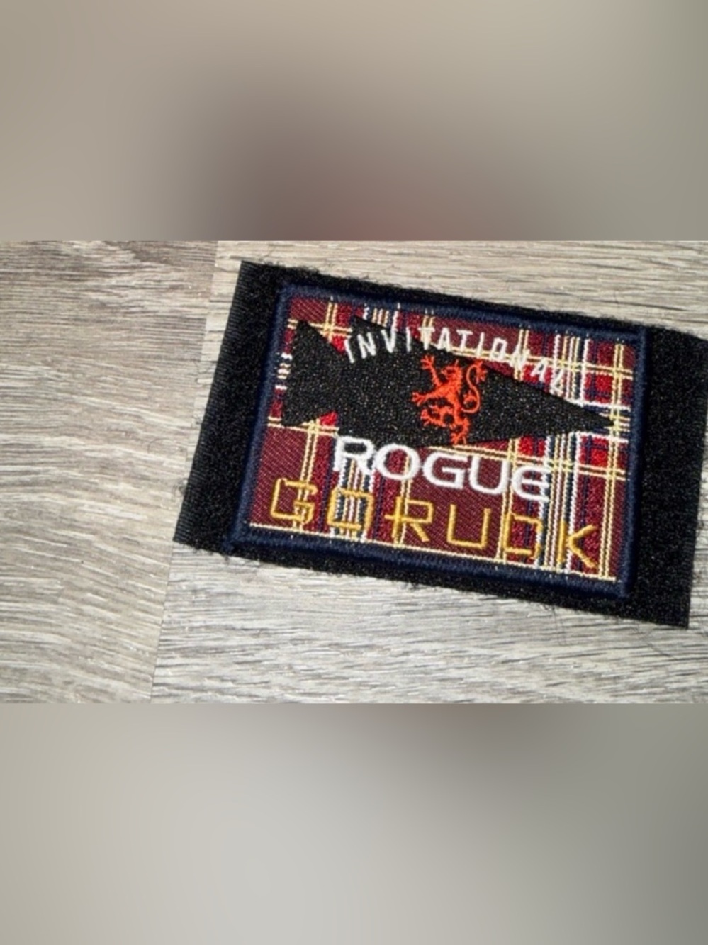 Rouge go ruck patch